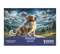 Staffordshire Bull Terrier 1000 Piece Jigsaw Puzzle For Adults Family Challenge Toys Stress Relief Puzzle Cultivate The Spirit of Teamwork for Men, Women, Elders, Seniors 70x50cm/1000pcs