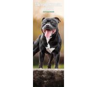 Staffordshire Bull Terrier 2027 Slim Calendar