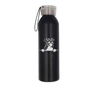 Staffordshire Bull Terriers Cute Dog Art Water Bottle Laser Engraved Stainless Steel Durable