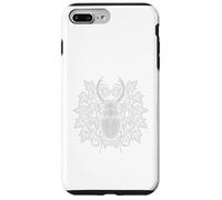 Stag Beetle and Ivy Dark Art Mystical Emblem Case for iPhone 7 Plus/8 Plus