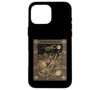 Stag Beetle Constellation Tarot Card Occult Case for iPhone 16 Pro Max