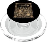 Stag Beetle Constellation Tarot Card Occult PopSockets PopGrip for MagSafe