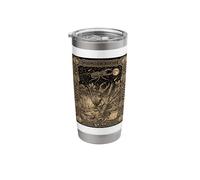 Stag Beetle Constellation Tarot Card Occult Stainless Steel Insulated Tumbler