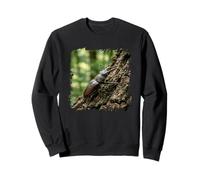 Stag Beetle Tree Bark Wildlife Insect Forest Scene Sweatshirt