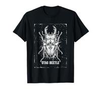 Stag Beetle Vintage Insect T-Shirt