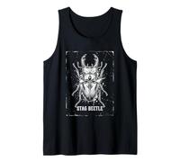 Stag Beetle Vintage Insect Tank Top