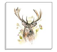 Stag Canvas from the Country Wall Art Range - 40 x 40cm