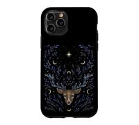 Stag Deer Dream Mystical Whimsigoth Art Episodic Drawing Case for iPhone 11 Pro