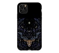 Stag Deer Dream Mystical Whimsigoth Art Episodic Drawing Case for iPhone 11 Pro Max