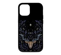 Stag Deer Dream Mystical Whimsigoth Art Episodic Drawing Case for iPhone 12/12 Pro