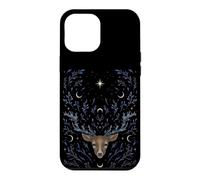 Stag Deer Dream Mystical Whimsigoth Art Episodic Drawing Case for iPhone 12 Pro Max