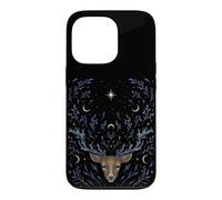 Stag Deer Dream Mystical Whimsigoth Art Episodic Drawing Case for iPhone 13 Pro