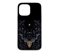 Stag Deer Dream Mystical Whimsigoth Art Episodic Drawing Case for iPhone 13 Pro Max