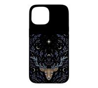 Stag Deer Dream Mystical Whimsigoth Art Episodic Drawing Case for iPhone 15