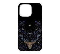 Stag Deer Dream Mystical Whimsigoth Art Episodic Drawing Case for iPhone 15 Pro Max