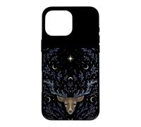 Stag Deer Dream Mystical Whimsigoth Art Episodic Drawing Case for iPhone 16 Pro Max