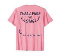 Stag Do: Bachelor Party Night Challenge Live Dares Checklist T-Shirt