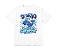Stag Do Daddy's Little Squirter T-Shirt White Mens Bachelor Tee Rude | Curated stag do t-shirt, bachelor party gift tee, groom prank shirt, matching lads trip novelty, white cotton unisex fit