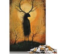 Stag Forest Sprite Jigsaw Puzzles 1000 Paper Puzzles Gifts for Adults And Gifts Puzzle Family Game Toys 38x26cm/1000pcs
