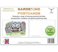 Stag Gallery Gardening Humour Cartoon Funny Pack of 10 Postcards by Armand Foster