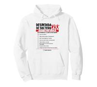 Stag Night List in Spanish Despedida De Soltero Pullover Hoodie