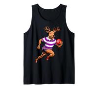 Stag Rugby Player Tank Top