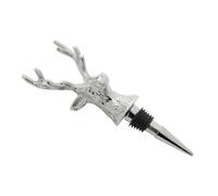 Stag Shaped Bottle Stopper The Christmas Gift Co. Silver One Size