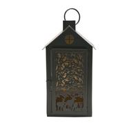 Stag Silhouette House Lantern Medium