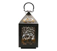 Stag Silhouette Lantern Square
