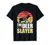 Stag Slayer Hunting Gifts Funny Hunting T-Shirt