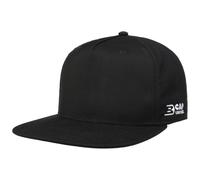 CapUniverse Stage Cap Men - Flat Brim Baseball Snapback Snapback, with Peak, Lining Summer Spring-Summer - One Size Black