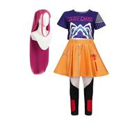 Stage Costumes For Girls， Idol Stage Role Play Devil Hunters Outfits，Devil Hunters Outfits，Halloween Dress Up For Women Girls，Suitable For Halloween, Parties, Music Festivals，Cosplay Performances,etc