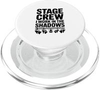 Stage Crew I Work in the Shadows PopSockets PopGrip for MagSafe