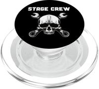 STAGE CREW Stagehand Skull w/Ratcheting Speed Wrench PopSockets PopGrip for MagSafe