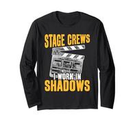 Stage Crews I Work in Shadows Long Sleeve T-Shirt