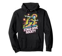Stage-Dive Society Punk Rock Music Pullover Hoodie