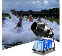 Stage Large Foam Machine, 3000W Snow Gun Foaming Machine Party Equipment, Party Shaking Head Jet Bubble Machine, for Outdoor Parties Water Park Pool Party