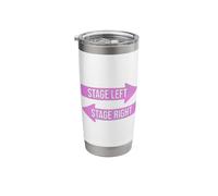 Stage Left Stage Right Musical Theater Broadway Actor Stainless Steel Insulated Tumbler