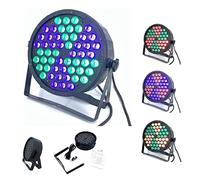 Stage Light 54 x 2W RGB 3 In 1 with Sound Activated Remote & DMX Control Revolving Windmill Effect LED 20 Modes DJ Lights for Disco, Party, Club, Bar, Wedding, Halloween Decorations