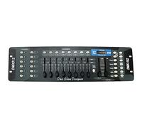 Stage Light DMX192 Controller Console Controller for Stage Party DJ Light DMX Console Disco controller equipment (Blue)