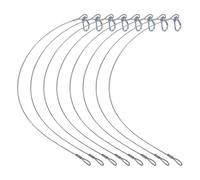 Stage Lighting Cable Set 8PCS 700mm Safety Bond Wire for Secure Light Setup with Shackle