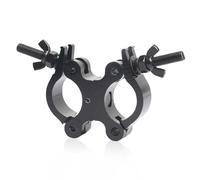 Stage Lighting Clamps for Truss Clamp for Lights, 40-52mm Swivel Double Coupler Clamps for Lighting Truss, Load 250kg Dual Swivel Scaffolding Clamp Hook for Scaffold