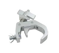 Stage Lights Clamp Easy to Install Sturdy Moving Head Beam Clamps Sliver 15x11x3cm