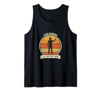 Stage Manager Calling The Show Theatre Sunset Tank Top