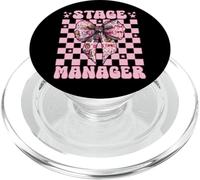 Stage Manager Drama Theater Mask Actor Theater Girl Mom PopSockets PopGrip for MagSafe