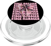 Stage Manager Drama Theater Mask Actor Theater Girl Mom PopSockets PopGrip for MagSafe