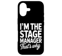 Stage Manager Funny Theater Production Manager Case for iPhone 17