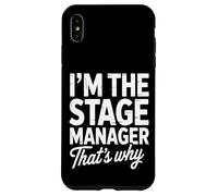 Stage Manager Funny Theater Production Manager Case for iPhone XS Max
