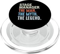 Stage Manager Man The Myth The Legend Appreciation Day PopSockets PopGrip for MagSafe