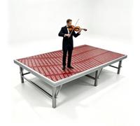 Stage Platform, Foldable Small Stage Platform, Three Height Options Available, Wedding Portable Stage Riser Stand for Events, Church, School, Live Stream, Solo Performance(30cm)